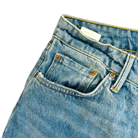 REVOLVE GrlFrend Hailey Low Rise Slim Boot Designer Blue Jeans Sz 28 - Picture 13 of 15